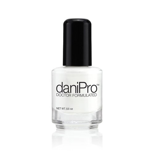 daniPro Doctor Formulated Nail Polish Just Dreamin’ - White Fingernail Polish & Toenail Polish, 0.5 oz with Undecylenic Acid, Biotin & Vitamins - Vegan Formula for Healthy Nails - USA-Made