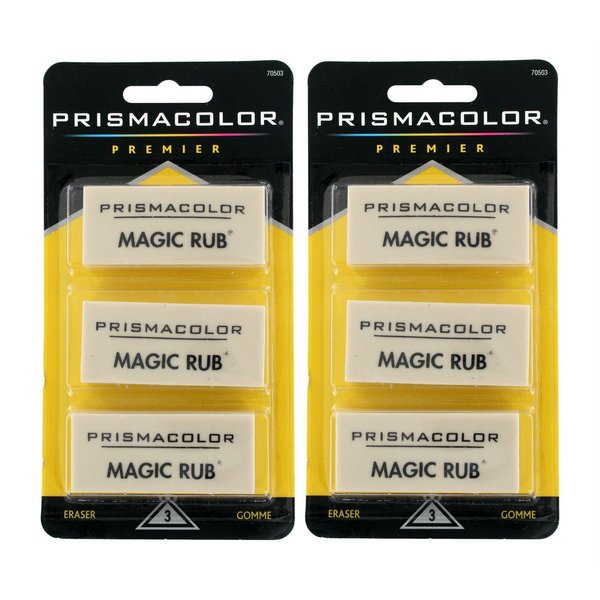 Sanford Prismacolor Magic Rub Eraser (SAN70503),2 Pack