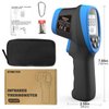 Infrared Thermometer Gun - BTMETER BT-985C Non Contact 16:1 IR Laser Temperature Gun Digital Instant Read -50℃~800℃(-58℉~1472℉) for Food Cooking Kitchen Grilling HVAC (NOT for Human Temp)