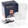 AUZEAL Nose Wax Kit With 30 Nose Waxing Sticks, Nose & Ear Hair Removal Kit for Men and Women with 100g Wax, Up to 20 Uses, Safe, Quick and Painless