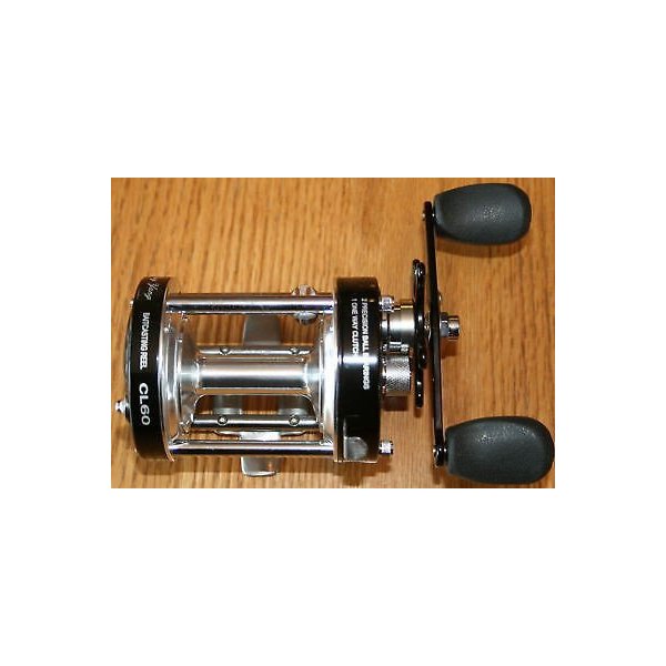 Ming Yang Black CL60 Baitcast Fishing Reel Muskie Catfish & Saltwater