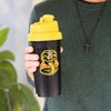 Cobra Kai Shaker Bottle with Blender Mixer Ball, 25oz - Blend Protein Powder, Sports Drinks, Shakes, Smoothies & More - Official Merchandise - Season 6 Karate Kid Gift for Kids, Teens, Adults