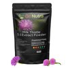Go Nutra Milk Thistle Powder 1 lb. | Milk Thistle Extract 5:1 Strength Silymarin | Silybum Marianum Herbal Supplement Non-Gmo