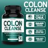 Colon Cleanse & Detox 15 Day Gut Cleanse (30 Count) Intestinal Cleanse Pills & Probiotic for Gentle Laxative & Bowel Relief for Stomach Bloating - Third Party Tested, Vegan, Non-GMO - Made in USA