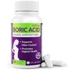 Boric Acid Vaginal Suppositories for Women – 100% Pure, Made in USA – Restores pH Balance & Controls Odor – Supports Relief from Discomfort & BV – 14 Capsules