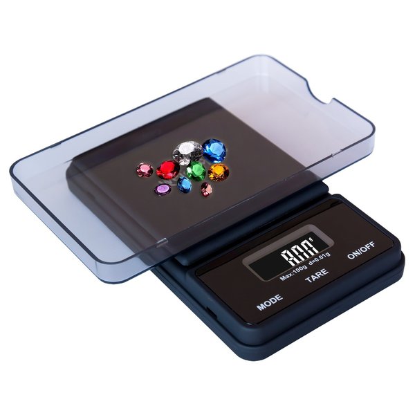 Weighmax Dream Series Digital Pocket Scale, 100 by 0.01 g, Black