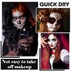 White Face Body Paint, Oil Based Face Paint Professional White Body Face Paint Palette Makeup for Halloween Clown Stage Zombie Vampire Makeup