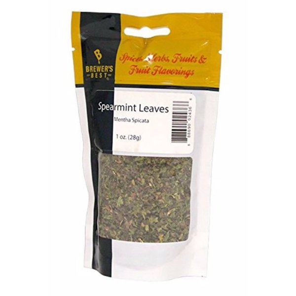 Brewer's Best Brewing Herb's and Spices Mint Leaves - 1 Ounce (Spearmint)