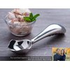 Stainless Steel Ice Cream Scoop by Midnight Scoop - Ergonomic Ice Cream Scooper for Hard Ice Cream - Dishwasher Safe Ice Cream Spade