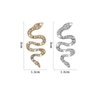 WOKOTO 12pcs Snake Nail Charms For Acrylic Nails 6 Gold And 6 Silver Snake Nail Rhinestones And Charms For Women Nail Art 3d Nail Decorations Snake Alloy Nail Jewels And Rhinestones 3d Nail Charms