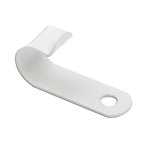 Gardner Bender PAW-1550L1 EZ Aluminum Cable Clips for Exterior Cables, ½", White
