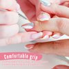 FULINJOY Nail Dotting Tools 10 Pcs Kit, 5 Pcs Double-end Nail Dotting tools and 5 Pcs Nail Art Liner Brushes, Nail Art Design Tools