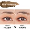 Kiss New York Magic Eyebrow Stamp Eyebrow Powder (Straight, Milk Tea Brown)