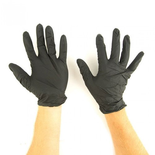 The Black Diesel, Powder Free Disposable Gloves, 4.5 MIL, Black [Price is Per Box] Size XL