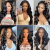 12A Brazilian Body Wave Bundles (18 18 18 Inch) Human Hair Bundles 100% Unprocessed Virgin Human Hair Body Wave 3 Bundles Human Hair Weave Bundles Natural Black Human Hair Extensions for Black Women