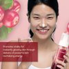DERMALOGY by NEOGENLAB Real Fresh Foam Cleanser, Cranberry 5.6 Fl Oz (160g) - Revitalizing & Hydrating Gentle Cleansing Foam with Real Cranberries, Clean Beauty - Korean Skin Care