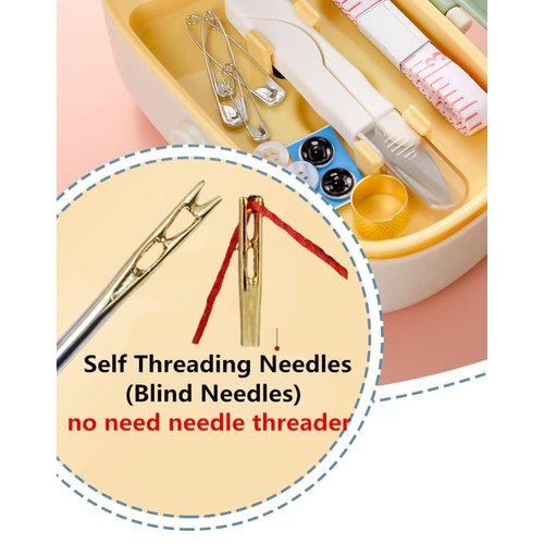 FKOG Green Sewing Project Kit, 135 Pcs Family Sewing Supplies Repair Kit Traveler Sewing Kit Sewing Thread Accessories DIY Sewing Supplies Organizer (Green)