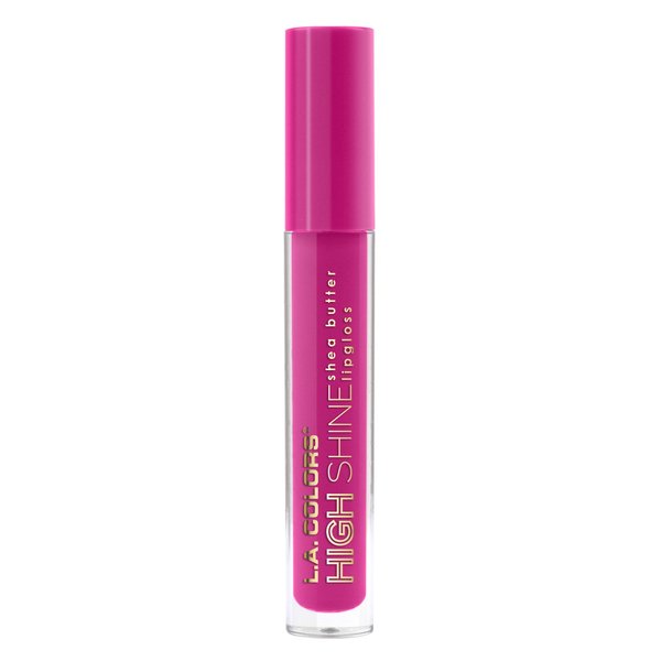 L.A. COLORS High Shine Shea Butter Lip Gloss, Amplify CLG946