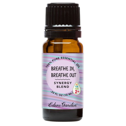 Edens Garden Breathe in, Breathe Out "OK for Kids" Essential Oil Blend, 100% Pure Therapeutic Grade (Undiluted Natural/Homeopathic Aromatherapy Scented Essential Oil Blends) 10 ml
