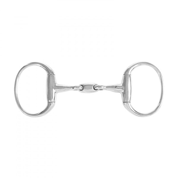 Horze Oval Link Eggbutt Snaffle Bit - 3 1/4