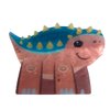 Novelty Brown Ankylosaurus Dinosaur Hair Clip,Acetate Claw Clips,Hair Clips for Women