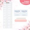 Semi Cured Gel Nail Strips French Nails Tips UV Nails Gel Nail Stickers 20 Pieces Silver Glitter Nail Polish Strips Works with UV Nail Lamp Easy Application & Removal (Glitter French)