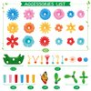SpringFlower Gifts Toys for Girls 3 4 5 6 7 Years Old, Flower Garden Building Kit with Storage case,Educational STEM Toy and Preschool Garden Play Set for Toddlers, 148pcs