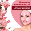 Jelly Face Mask for Facials - Bulgarian Rose Hydrating, Brightening & Nourishing Jelly Mask with Free Jade Roller & Spatula | Professional Hydrojelly Masks | Vajacial Jelly Mask Powder | 23 Oz Jar