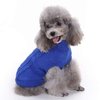Small Dog Sweater, Warm Pet Sweater, Cute Knitted Classic Dog Sweaters for Small Dogs Girls Boys, Cat Sweater Dog Sweatshirt Clothes Coat Apparel for Small Dog Puppy Kitten Cat (Medium, Dark Blue)