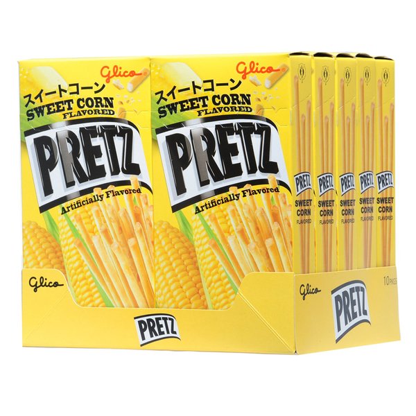 Pretz Biscuit Stick, Sweet Corn Flavored, 1.09 Ounce (Pack of 10)