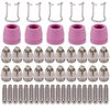 SG-55 AG-60 WSD-60 Plasma Cutter Cutting Torch Tip Nozzles Consumables Kit 50pk