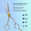 Suvorna 6" hair cutting scissors professional - hair scissors professional - hair shears professional - professional hair scissors - barber scissors professional - hair shears for women, men, & kids.