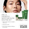 DOCTOR BABOR Cleanformance Pre & Probiotic Moisture Glow Routine Set, Moisture Glow Cream & Serum, Moisturizing Face Cream with Hyaluronic Acid & Vitamin E, Radiant Results Skincare Set
