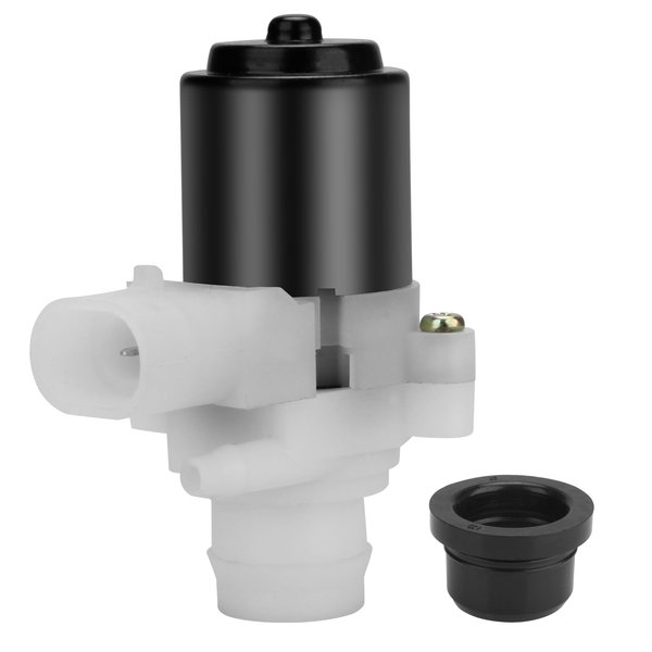 Showingo Truck Windshield Wiper Washer Fluid Pump 104307 HLK7046 104252 Replacement for Kenworth T680 T880 Peterbilt 320 330 335 340 357 362 365 367 378 382 384 385 386 387 388 389 579 （1 PC）