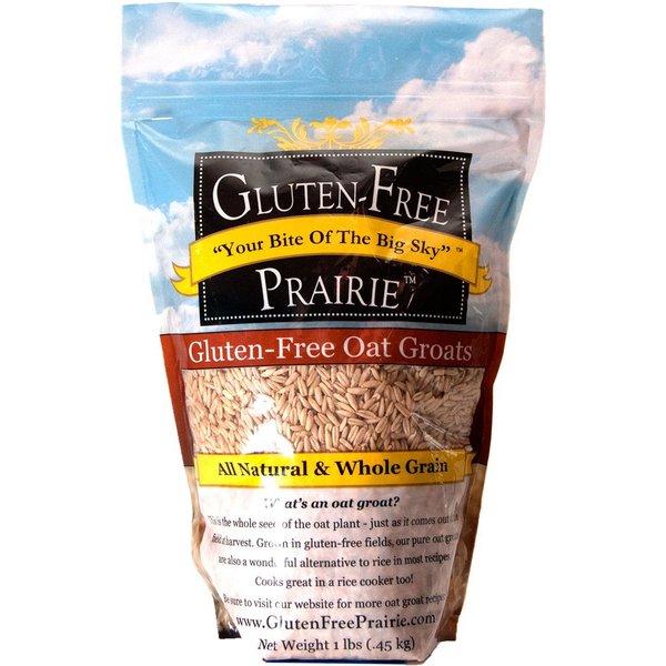 Gluten Free Prairie Oat Groats, 1 Pound - Gluten Free, Non-GMO, Whole Grain, Raw & Sproutable, Rice Substitute, Vegan, Low Glycemic, High in Protein, Fiber, and Vitamin B