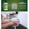 Clean Day Organic Iowa Pine Scent Liquid Hand Soap 12.5 oz Bundle with Microfiber Cloth - Gentle Hand Soap with Essential Oils & Aloe Vera - (2 Items)