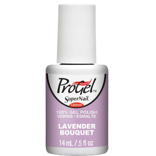 Supernail Progel Nail Lacquer, Lavender Bouquet, 0.5 Fluid Ounce