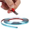 1/2"(12mm) Automotive Chrome Trim Molding 25Foot Universal Car Body Side Trim(Self Adhesive) All Vehicles Exterior Interior Door Window Bumper Scratch-Proof Decorative UV Protected