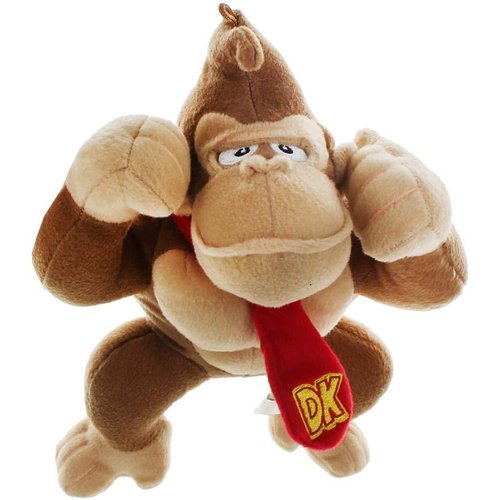 Good Stuff Donkey Kong 8 Inch Standing Stuffed Plush Toy
