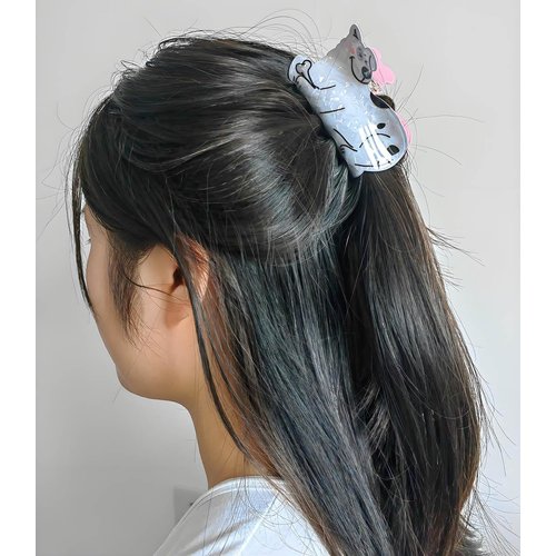 Dog Hair Claw Clips, Fun Animals Claw Clips, Acetate Hair Clips for Women (Dog)
