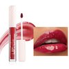 DLZZRS Hyaluronic Acid Lip Balm Gloss Moisturizing Hydrating Lip Gloss Mirror Lip Glaze High Pigmented Non-Sticky Red Lip Gloss Lasting Tint Plumping Lip Gloss Shiny Vegan Tinted Lip Gloss Makeup(08#
