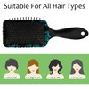 Octopus Paddle Brush for Blow Drying, Paddle Hair Brush for Thick or Thin Hair, Air Cushion Comb, Plastic Travel Hair Brushes Hairbrush for for Thick Curly Thin Long Short Hairs