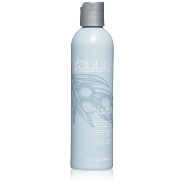 ABBA Moisture Conditioner, Olive Butter & Peppermint Oil, 8 Fl Oz