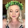 Floral Fall Christmas Flower Crown Vintage Nature Berries Festival Woodland Wedding Headband HD-02 (Green Leaf)