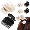 FRCOLOR 12Pcs Hot Roller Clips for Hair Curler Claw Clip Replacement Roller Clips Hair Section Styling Clips Hair Styling Tools