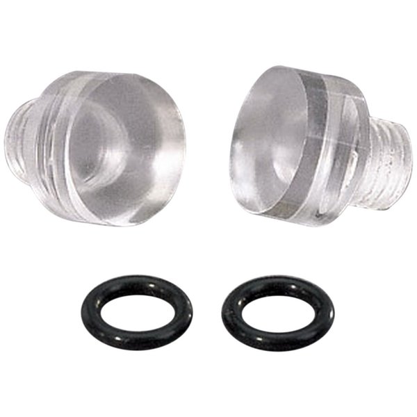 Moroso 65226 Clear View Sight Plugs for Carburetors