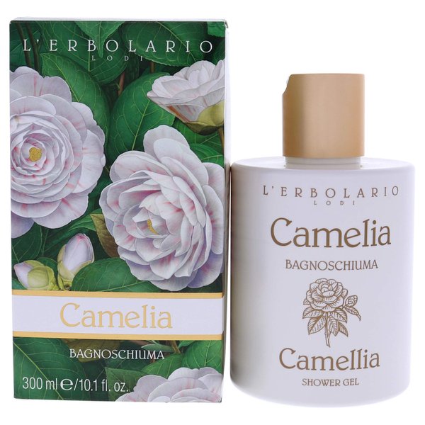 LErbolario Camelia Shower Gel For Unisex 10.1 oz Shower Gel