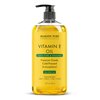 MAJESTIC PURE Vitamin E Oil - 100% Pure & Natural | Premium Grade, Cold-Pressed and Tocopherol to Repair Dry, Damaged Skin | Moisturizing Skin, Hair and Scalp 2 Fl Oz