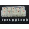 Yueton Pack of 500 Natural Color Full Cover UV Gel False Fake Nail Art TipsNail Tips DIY Design+ Box