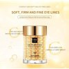 24K Gold Eye Cream For Deep Hydrating, Anti-Aging Gold Eye Cream For Dark Circles And Puffiness,Moisturizing Lightenex Gold Cream Lifting Eye SENANA (2 PACKS)